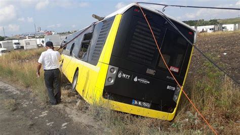A­r­n­a­v­u­t­k­ö­y­­d­e­ ­İ­E­T­T­ ­o­t­o­b­ü­s­ü­ ­k­a­z­a­ ­y­a­p­t­ı­ ­-­ ­S­o­n­ ­D­a­k­i­k­a­ ­H­a­b­e­r­l­e­r­
